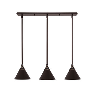 Any Three Light Linear Pendalier in Dark Granite (200|25-DG-421)