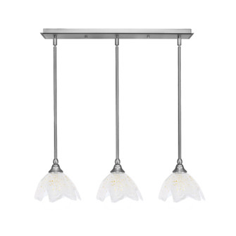 Any Three Light Linear Pendalier in Brushed Nickel (200|25-BN-755)