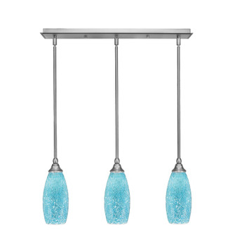 Any Three Light Linear Pendalier in Brushed Nickel (200|25-BN-5065)