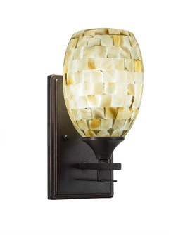 Uptowne One Light Wall Sconce in Dark Granite (200|131-DG-406)