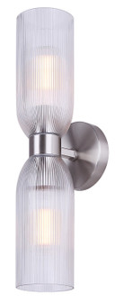 Omarion Two Light Wall Fixture in Brushed Nickel (387|IWF1252A02BN)
