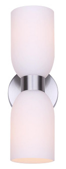 Darius Two Light Wall Fixture in Brushed Nickel (387|IWF1251A02BN)