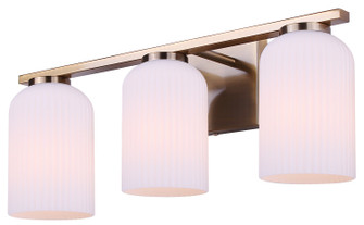 Bram Three Light Vanity in Gold (387|IVL1241A03GD)