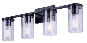 Britton Four Light Vanity in Matte Black (387|IVL1234A04BK)