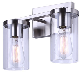 Britton Two Light Vanity in Brushed Nickel (387|IVL1234A02BN)