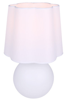 Melina One Light Table Lamp in Matte White (387|ITL2294B18WH)