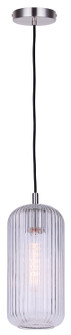 Malek One Light Pendant in Brushed Nickel (387|IPL1250A01BN-CR)