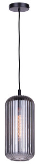 Malek One Light Pendant in Matte Black (387|IPL1250A01BK-SR)