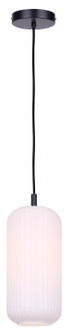 Malek One Light Pendant in Matte Black (387|IPL1250A01BK-OR)