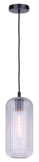 Malek One Light Pendant in Matte Black (387|IPL1250A01BK-CR)