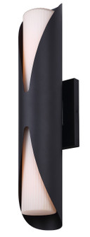 Dylan Two Light Outdoor Wall Lantern in Sand Black (387|IOL780BK)