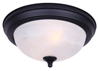 41 Series Two Light Flush Mount in Matte Black (387|IFM411MBK)