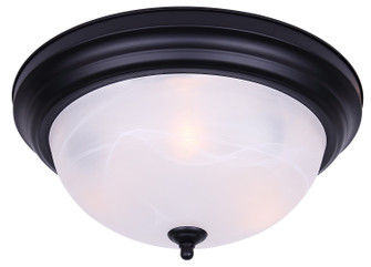 41 Series Three Light Flush Mount in Matte Black (387|IFM415MBK)