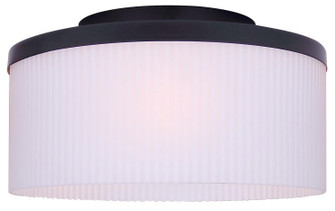 Kinslea Three Light Flush Mount in Matte Black (387|IFM1165A14BK-FR)