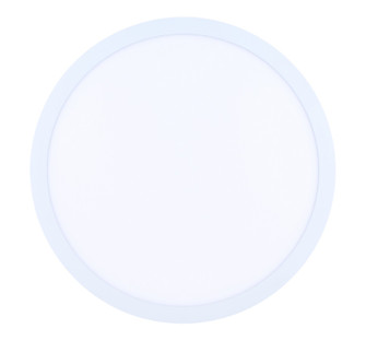 Led Disk Light LED Flush Mount in White (387|DL-18B-40FC-WH-C)