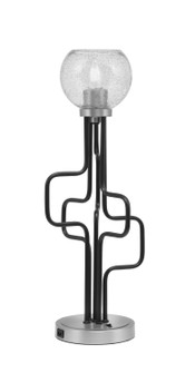 Sandia One Light Accent Lamp in Matte Black & Graphite (200|62-MBGP-4102)
