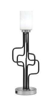 Sandia One Light Accent Lamp in Matte Black & Graphite (200|62-MBGP-310)