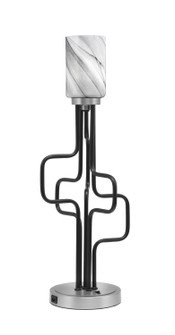 Sandia One Light Accent Lamp in Matte Black & Graphite (200|62-MBGP-3009)