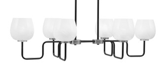 Sandia Six Light Bar in Matte Black & Graphite (200|6236-MBGP-4811)