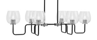 Sandia Six Light Bar in Matte Black & Graphite (200|6236-MBGP-4810)