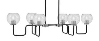 Sandia Six Light Bar in Matte Black & Graphite (200|6236-MBGP-4102)