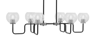 Sandia Six Light Bar in Matte Black & Graphite (200|6236-MBGP-4100)