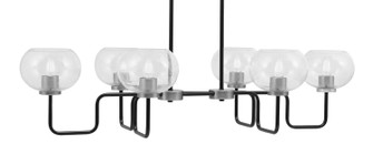 Sandia Six Light Bar in Matte Black & Graphite (200|6236-MBGP-202)