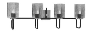 Sandia Four Light Bath Bar in Matte Black & Graphite (200|6224-MBGP-542)