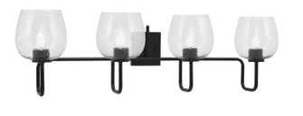 Sandia Four Light Bath Bar in Matte Black (200|6224-MB-4812)