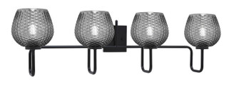 Sandia Four Light Bath Bar in Matte Black (200|6224-MB-4602)