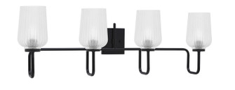 Sandia Four Light Bath Bar in Matte Black (200|6224-MB-4250)