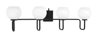 Sandia Four Light Bath Bar in Matte Black (200|6224-MB-4101)