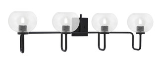 Sandia Four Light Bath Bar in Matte Black (200|6224-MB-202)