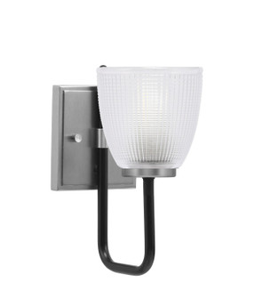 Sandia One Light Wall Sconce in Matte Black & Graphite (200|6221-MBGP-500)