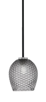 Sandia One Light Mini Pendant in Matte Black & Graphite (200|6201-MBGP-4902)