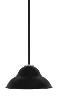 Sandia One Light Pendant in Matte Black & Graphite (200|6201-MBGP-428-MB)