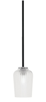 Sandia One Light Mini Pendant in Matte Black & Graphite (200|6201-MBGP-4250)