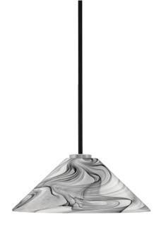 Sandia One Light Pendant in Matte Black & Graphite (200|6201-MBGP-2169)