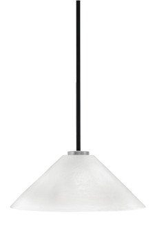 Sandia One Light Pendant in Matte Black & Graphite (200|6201-MBGP-2161)