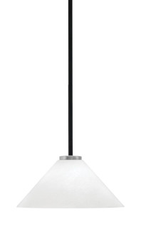 Sandia One Light Mini Pendant in Matte Black & Graphite (200|6201-MBGP-2121)