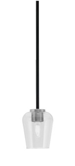 Sandia One Light Mini Pendant in Matte Black & Graphite (200|6201-MBGP-210)