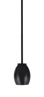 Sandia One Light Mini Pendant in Matte Black (200|6201-MB-426-MB)