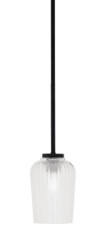 Sandia One Light Mini Pendant in Matte Black (200|6201-MB-4250)