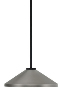 Sandia One Light Mini Pendant in Matte Black (200|6201-MB-424-GP)