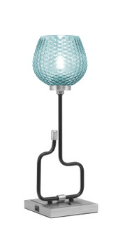 Sandia One Light Accent Lamp in Matte Black & Graphite (200|60-MBGP-4605)