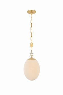 Nell One Light Pendant in Aged Brass (428|H1146701S-AGB)