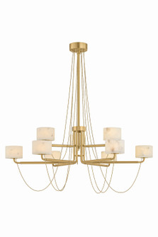 Bunda LED Chandelier in Vintage Brass (68|578-47-VB)