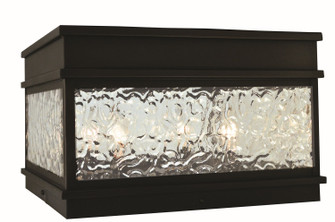 Rochester Four Light Column Mount in Iron (37|ROC-15F-IR)