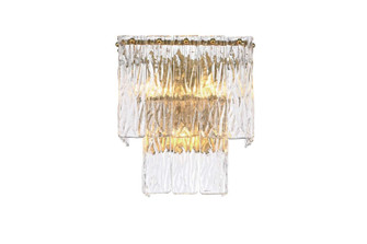 Georgina Three Light Wall Sconce in Satin Gold (173|1015W10SG-03GL)