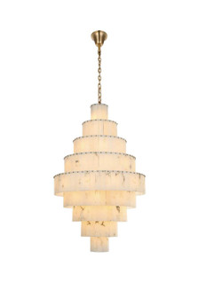 Georgina 59 Light Chandelier in Satin Gold (173|1015G40SG-33ST)